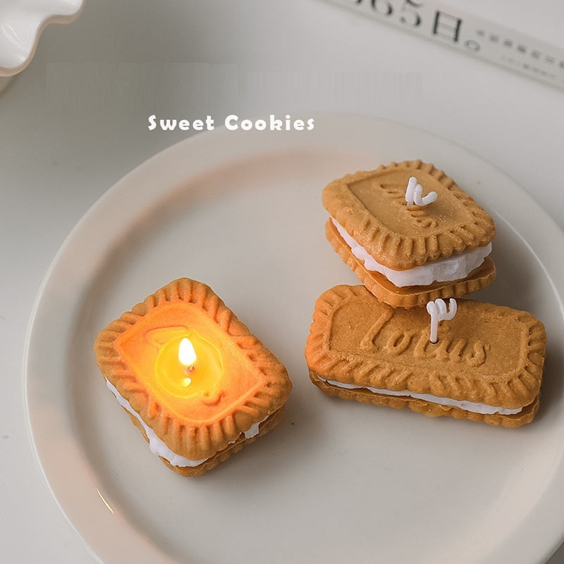 Creative Sandwich Biscuit Scented Candles