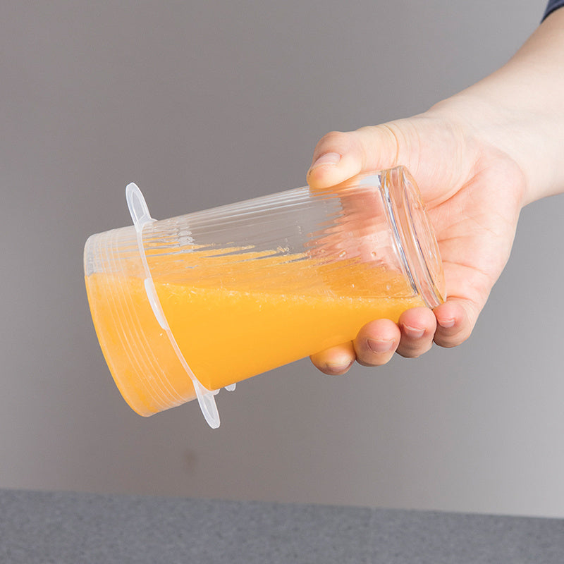 6-Pcs Silicone Stretch Lids – Reusable Food Covers