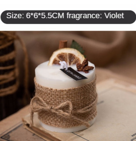 Smokeless Retro Pastoral Scented Candles