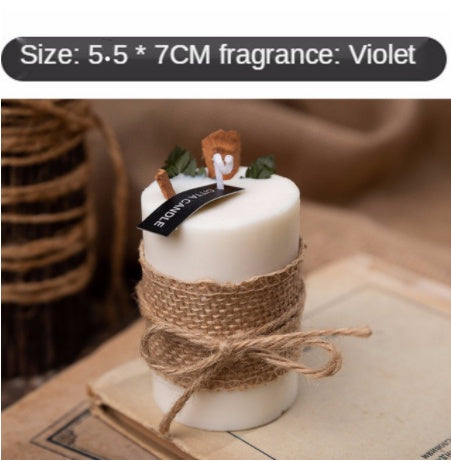 Smokeless Retro Pastoral Scented Candles