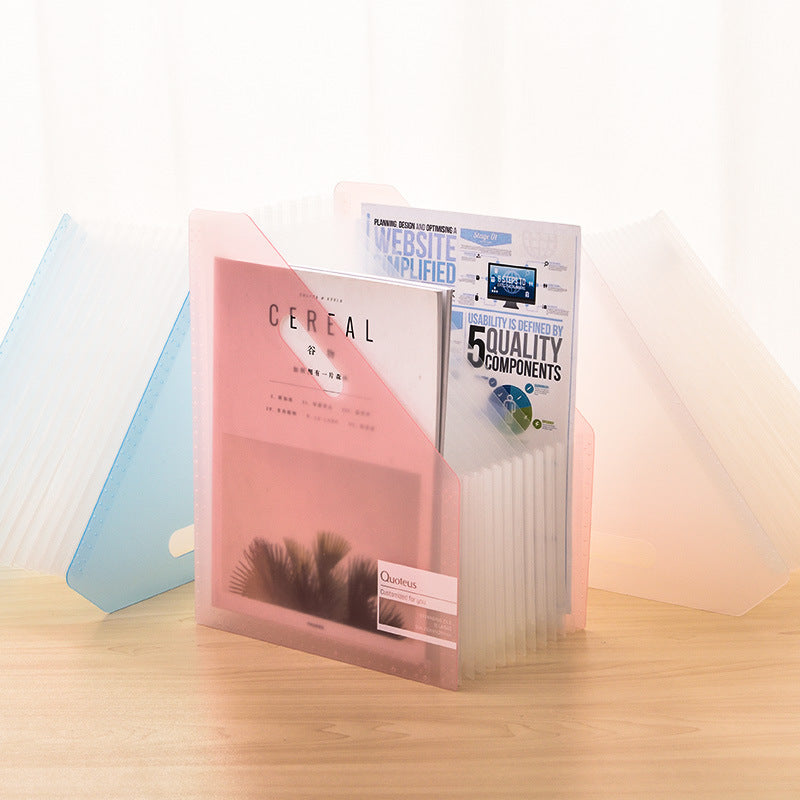 Retractable Document Organizer Bag