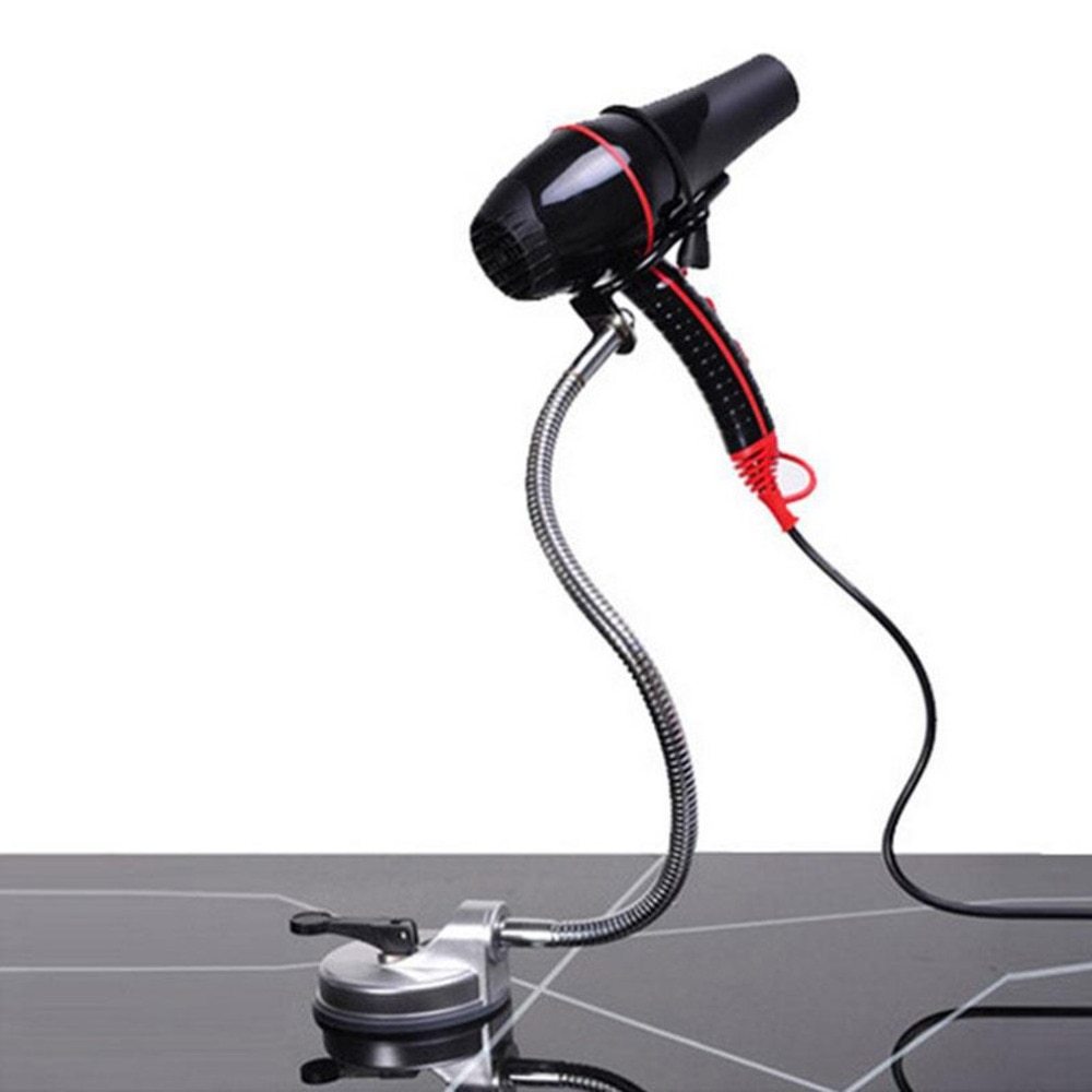 360° Rotating Hands-Free Hair Dryer & Grooming Holder Stand