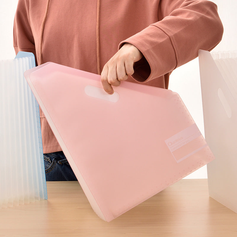 Retractable Document Organizer Bag