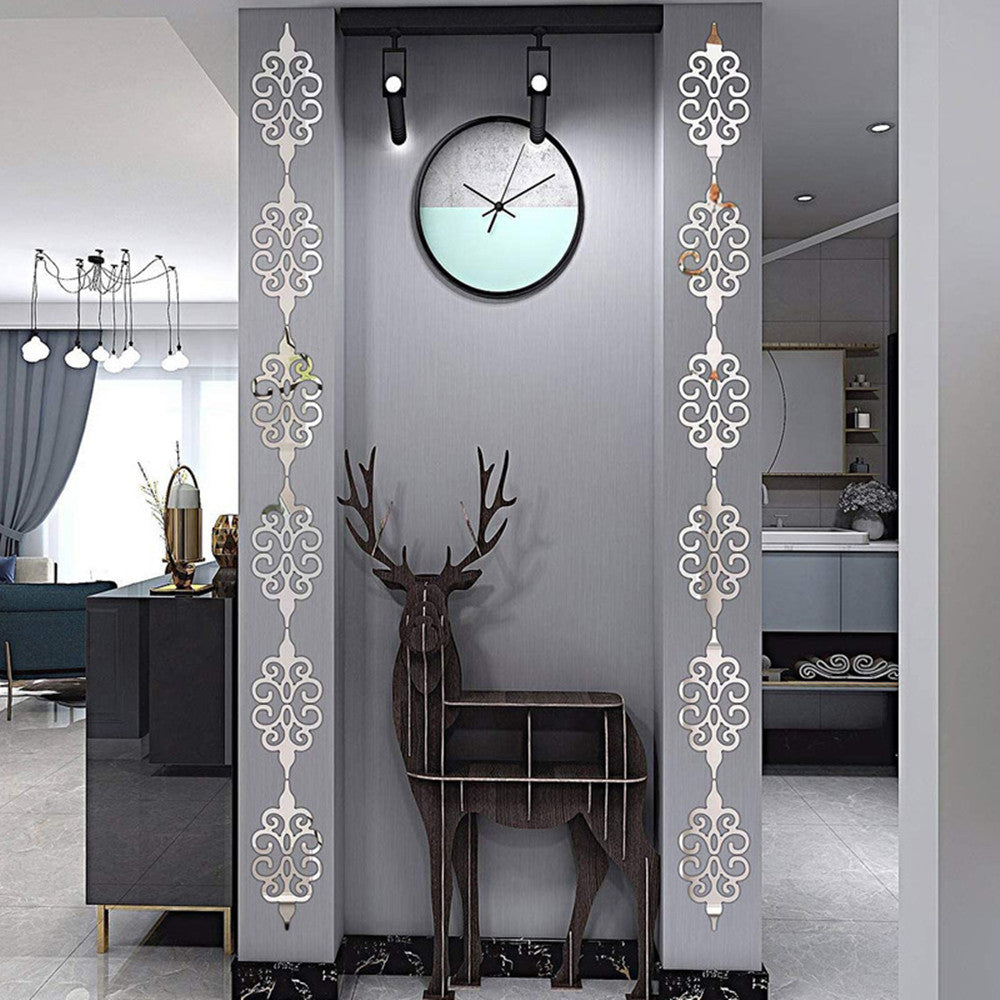 Acrylic Mirror Wall Sticker – Home Decor Background