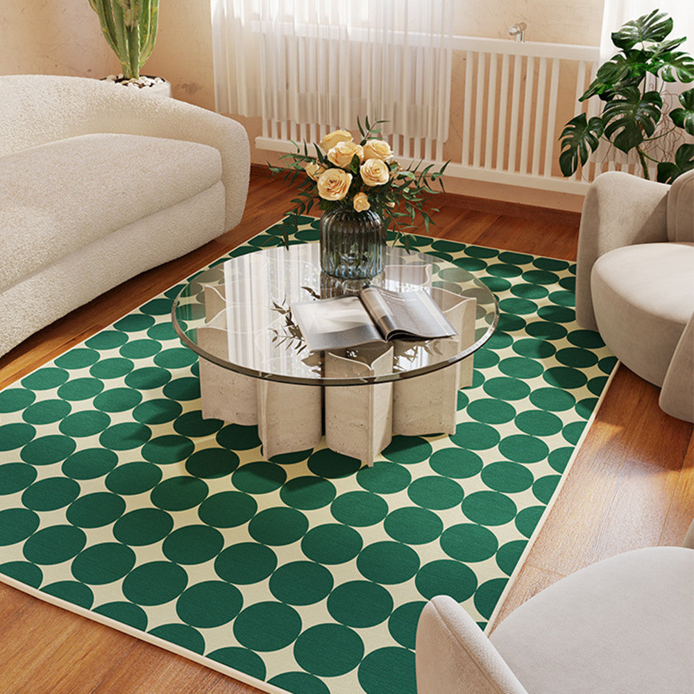 Checkerboard Rug for Living Room & Cloakroom